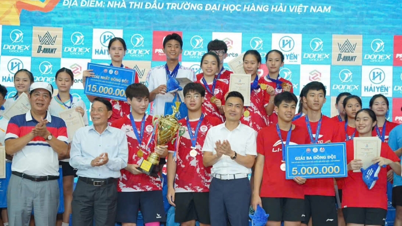 Lâm Đồng giành nhiều huy chương tại Giải vô địch Cầu lông trẻ Quốc gia năm 2025