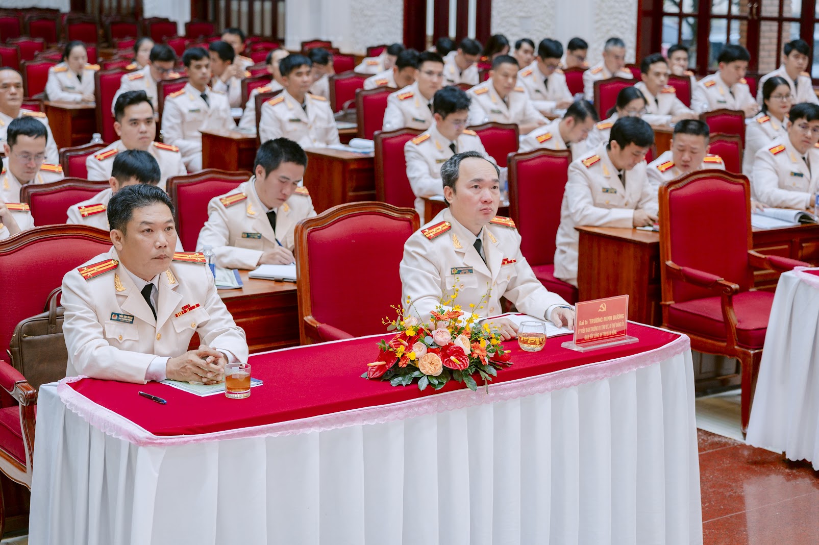 Đại biểu tham dự Đại hội tại Đảng bộ cơ sở Phòng Tham mưu