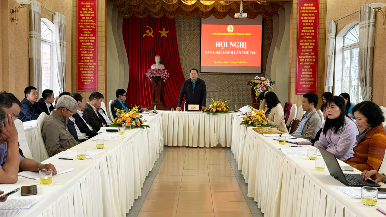 Hội nghị Ban Chấp hành Công đoàn Khối Đảng lần thứ II