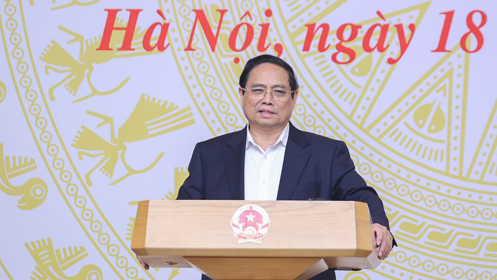 Thủ tướng Chính phủ Phạm Minh Chính chủ trì Hội nghị toàn quốc về công tác tổ chức Kỳ thi Tốt nghiệp THPT năm 2025
