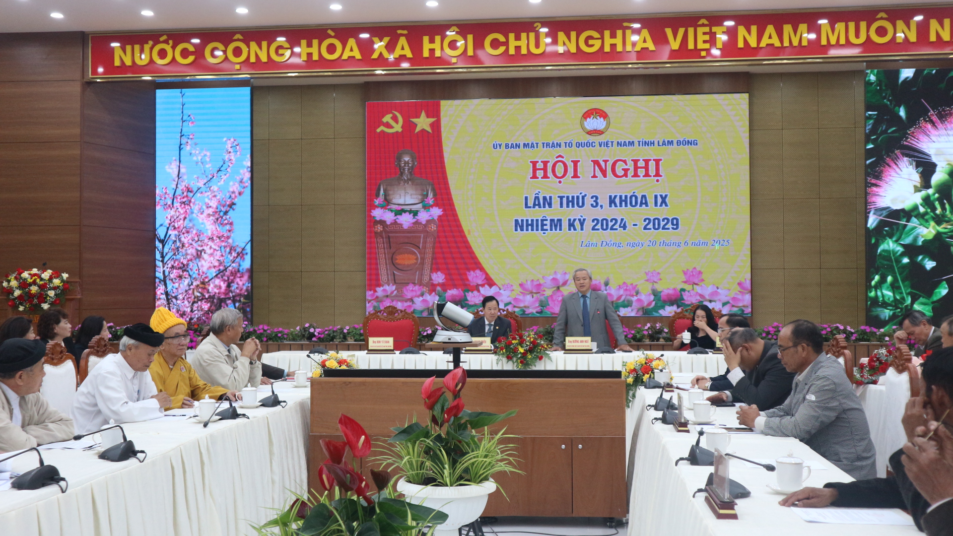 Hội nghị Ủy ban MTTQ tỉnh Lâm Đồng lần thứ 3, khoá IX
