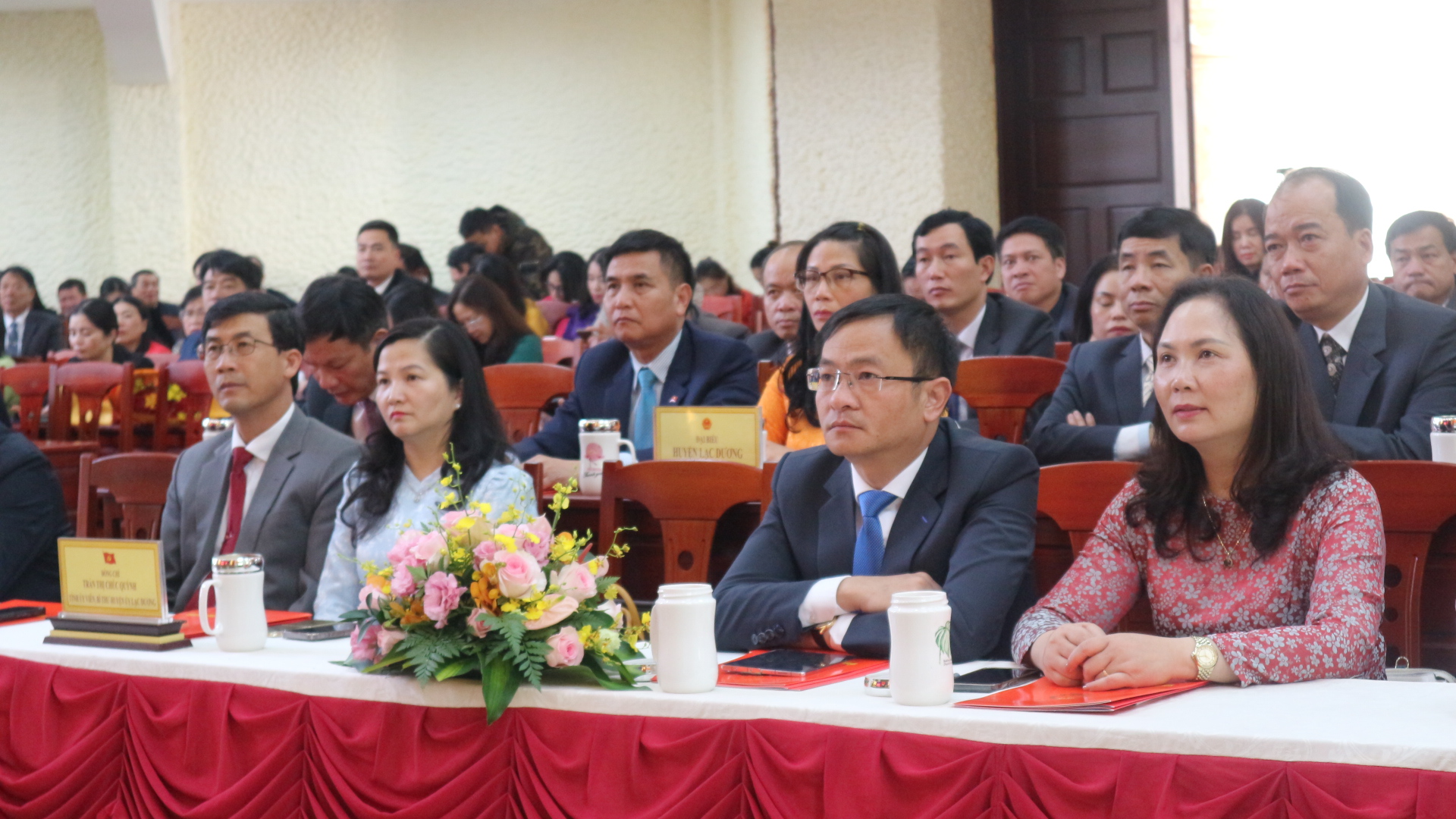 Lãnh đạo thành phố Đà Lạt, huyện Lạc Dương, các phường, xã tham dự