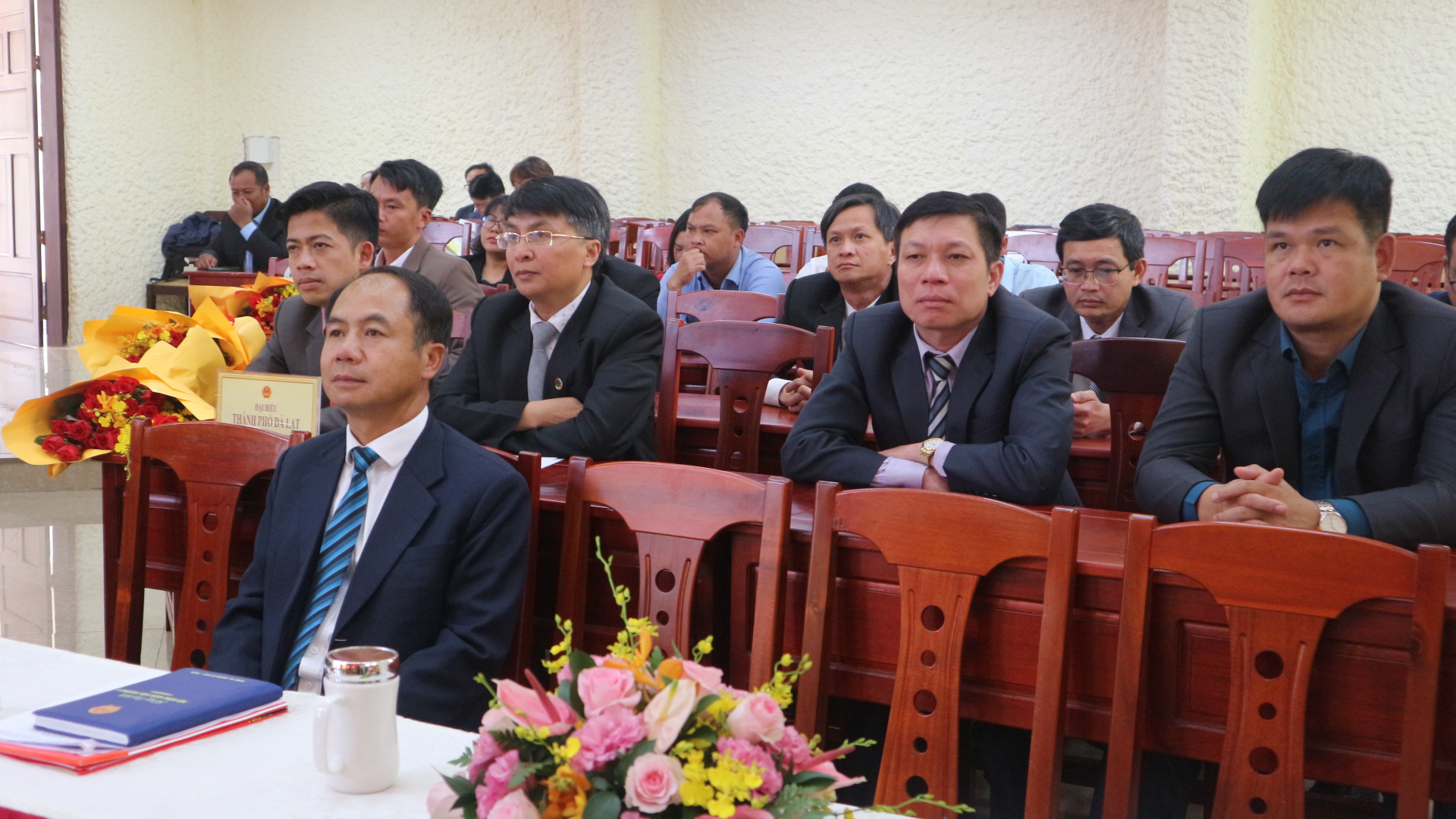 Đại biểu thành phố Đà Lạt, huyện Lạc Dương tham dự
