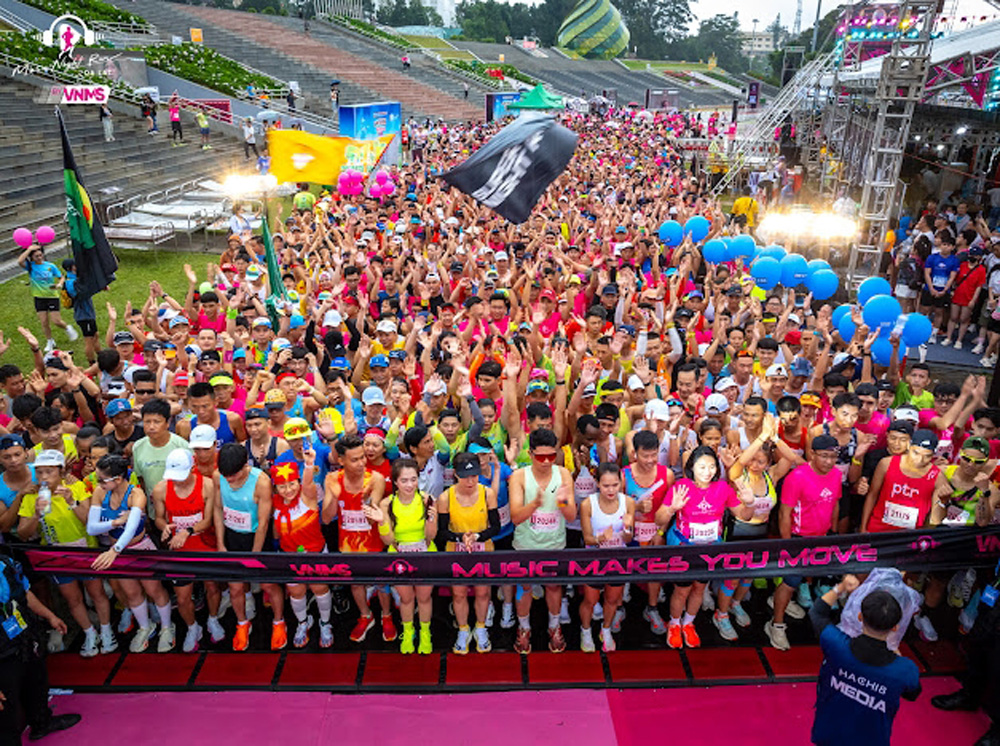 4.500 người tham gia giải chạy Da Lat Music Night Run 2025