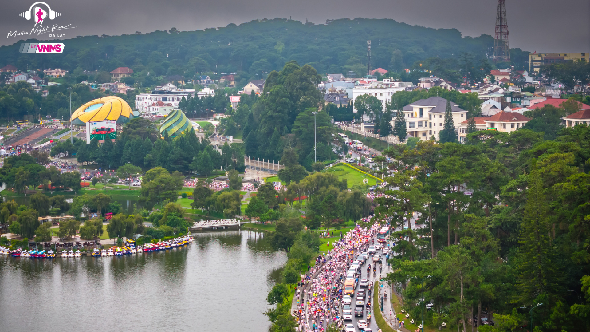 4.500 người tham gia giải chạy Da Lat Music Night Run 2025