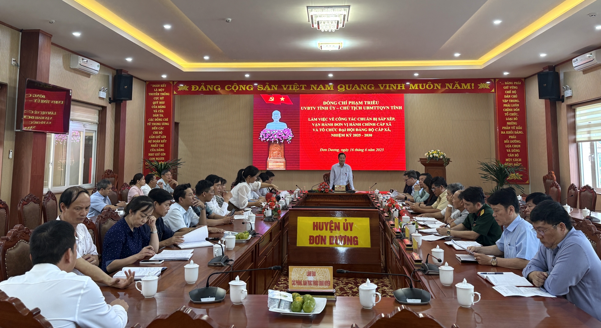 Đơn Dương chuẩn bị sẵn sàng đưa bộ máy cấp xã mới đi vào hoạt động từ ngày 1/7