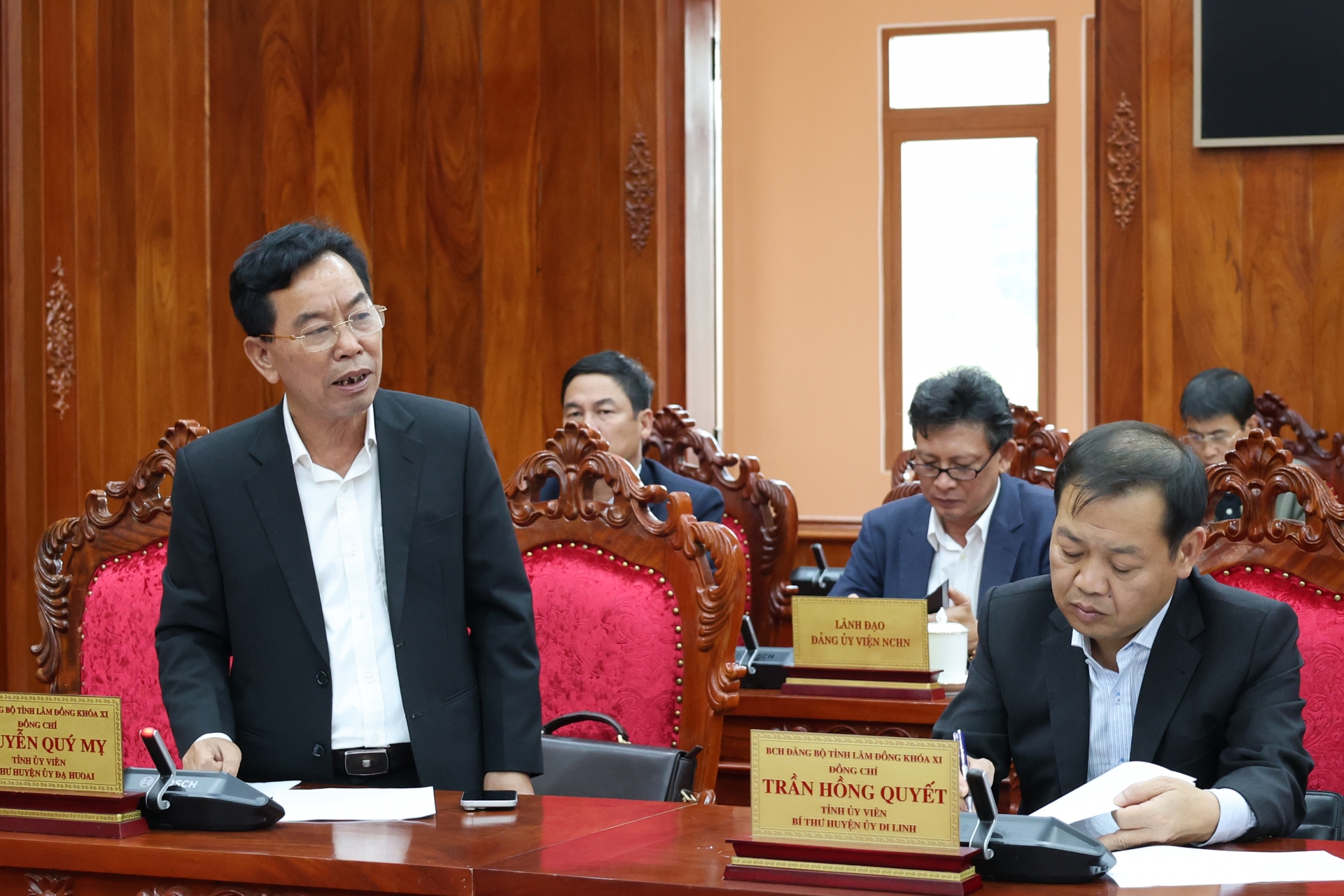 Nguyễn Quý Mỵ - Bí thư Huyện ủy Đạ Huoai 