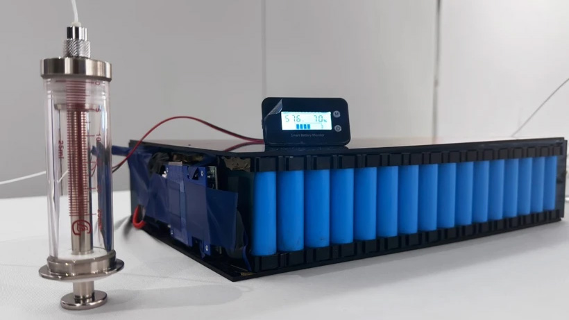 Thử nghiệm phục hồi một khối pin lithium đã kiệt