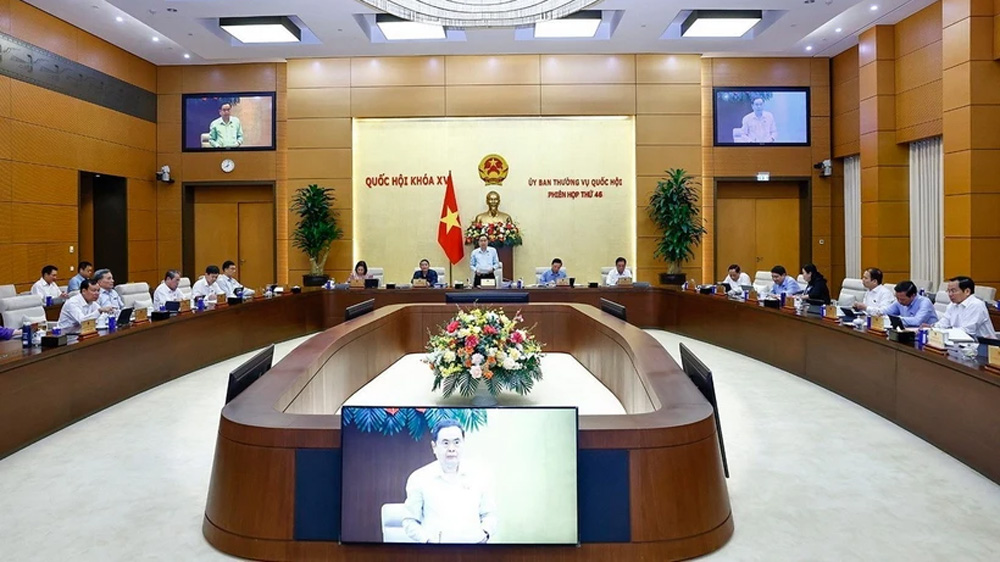 Khai mạc Phiên họp thứ 46 của Ủy ban Thường vụ Quốc hội