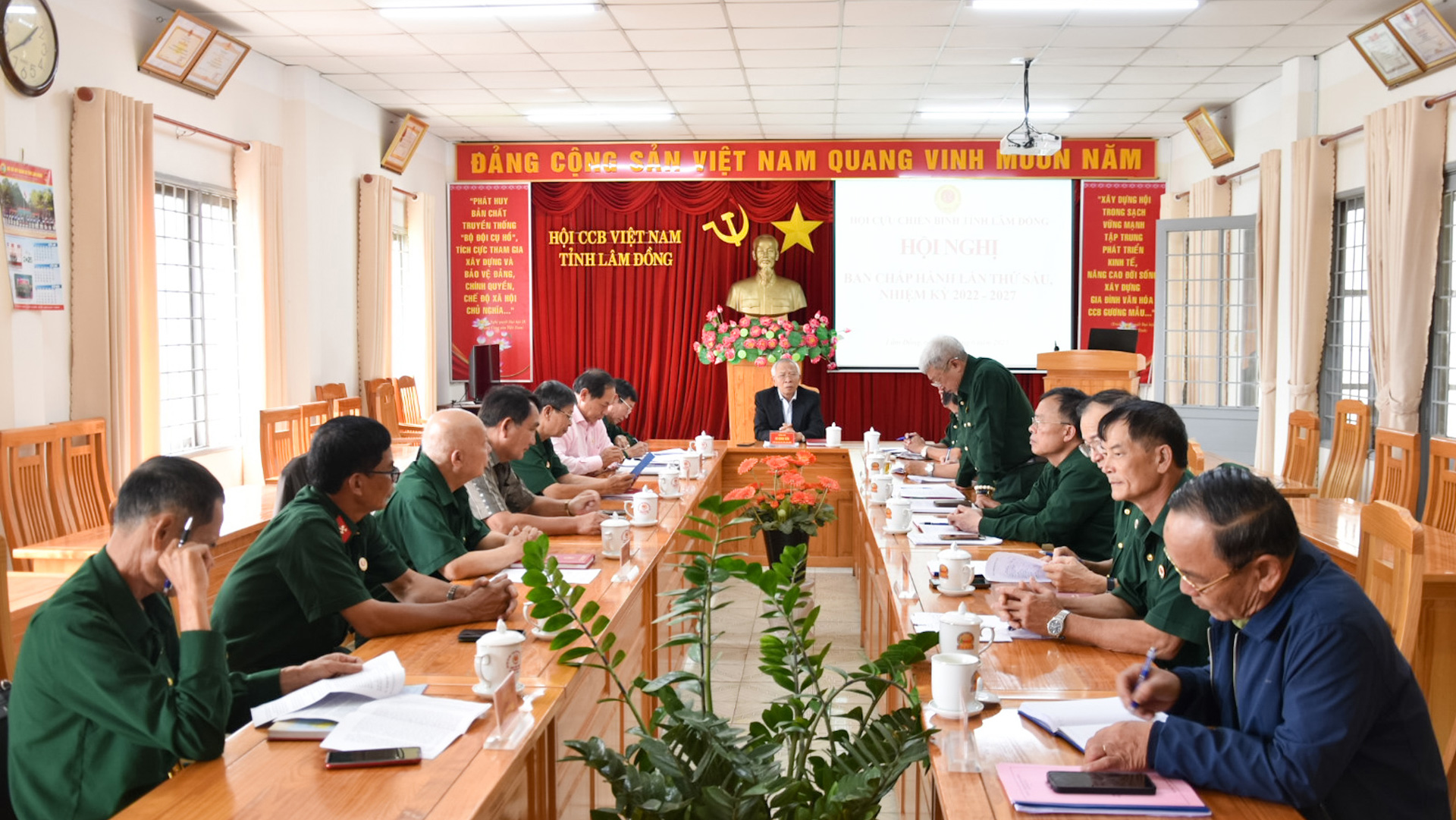 Cựu chiến binh Lâm Đồng chủ động triển khai sắp xếp tổ chức, bộ máy