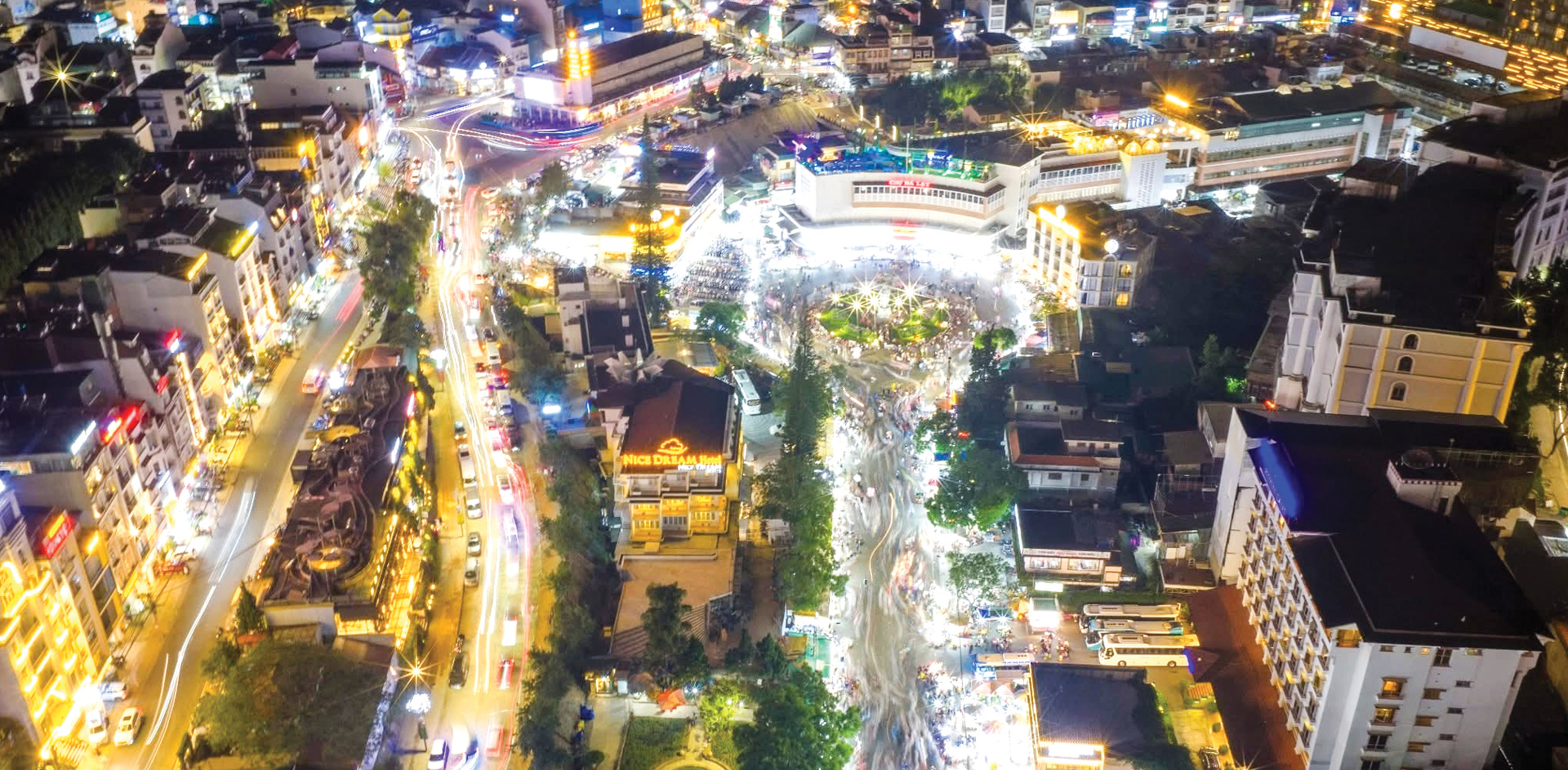 TP Đà Lạt về đêm