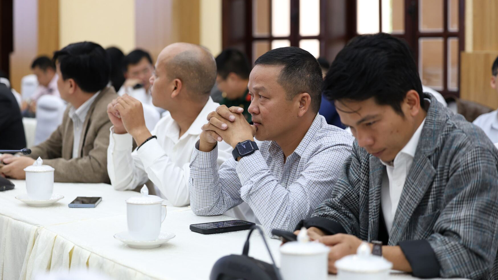 Các nhà báo thường trú trên địa bàn tỉnh Lâm Đồng tham dự lễ