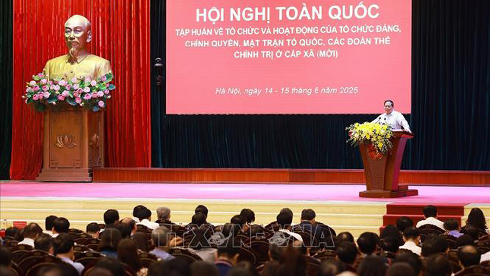 Thủ tướng Phạm Minh Chính: Đến 30/6 hệ thống chính trị cấp xã trong toàn quốc đi vào hoạt động đồng bộ
