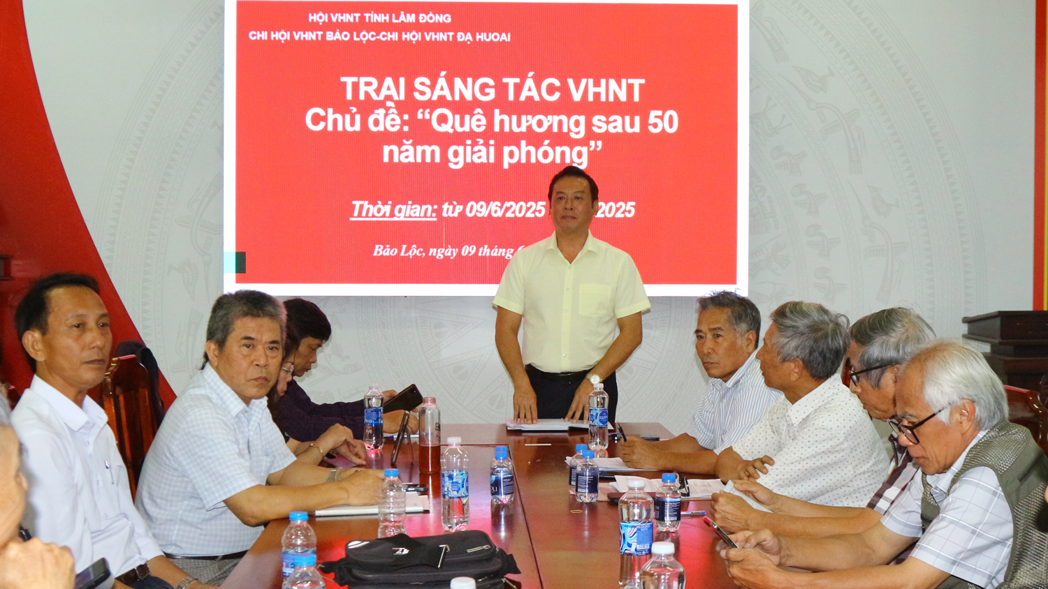Tổ chức Trại sáng tác văn học - nghệ thuật tại TP Bảo Lộc năm 2025