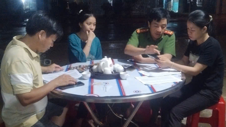Thị trấn Phước Cát hoàn thành sớm việc lấy ý kiến góp ý sửa đổi Hiến pháp 2013 qua ứng dụng VNEID