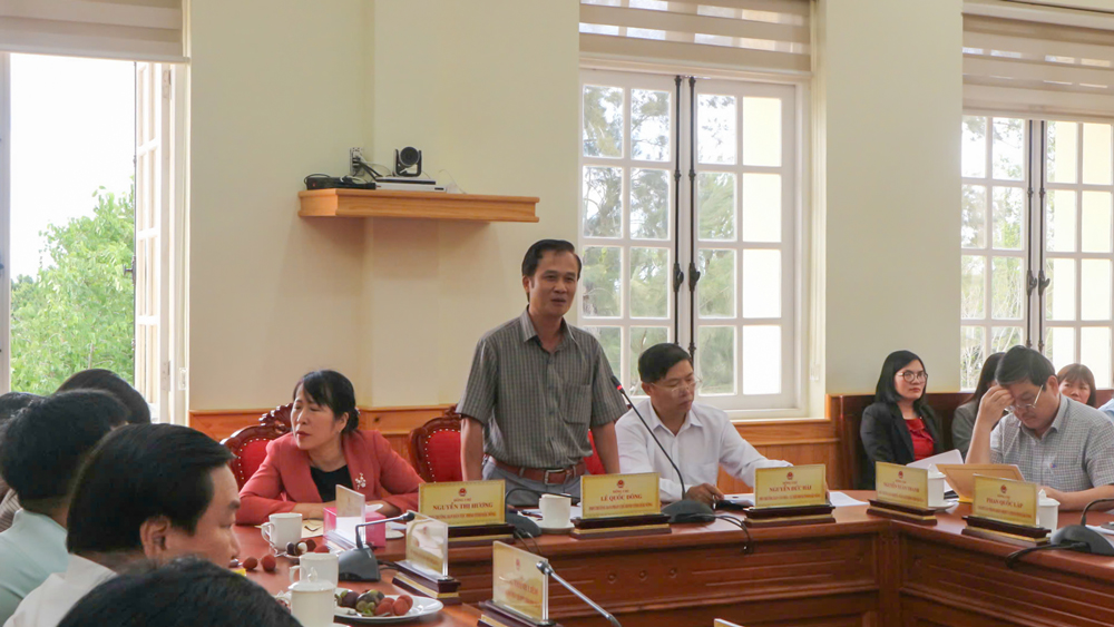 Đại biểu phát biểu ý kiến