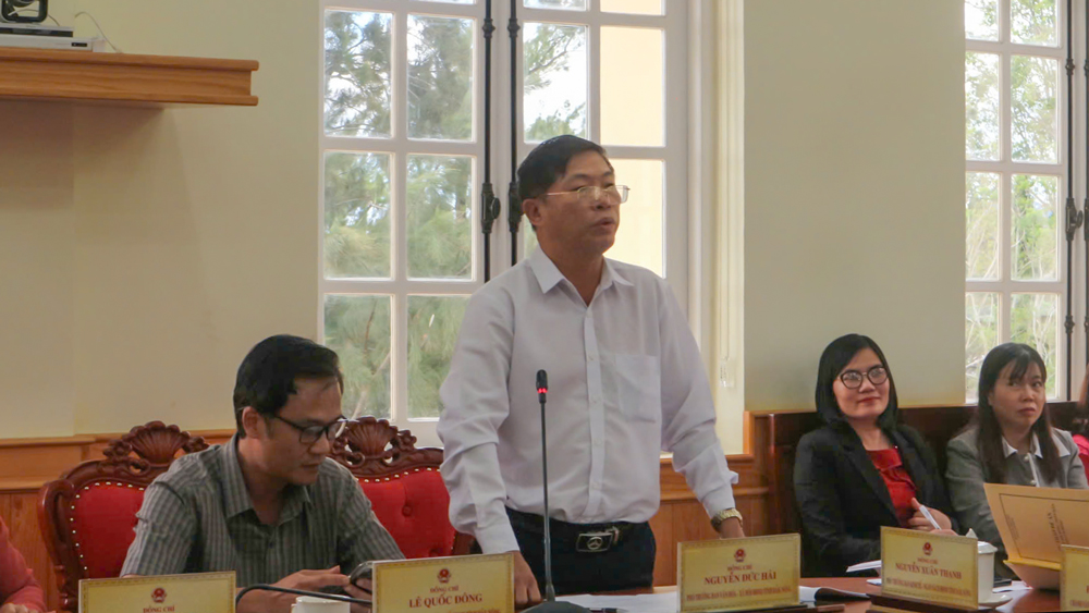 Đại biểu phát biểu ý kiến