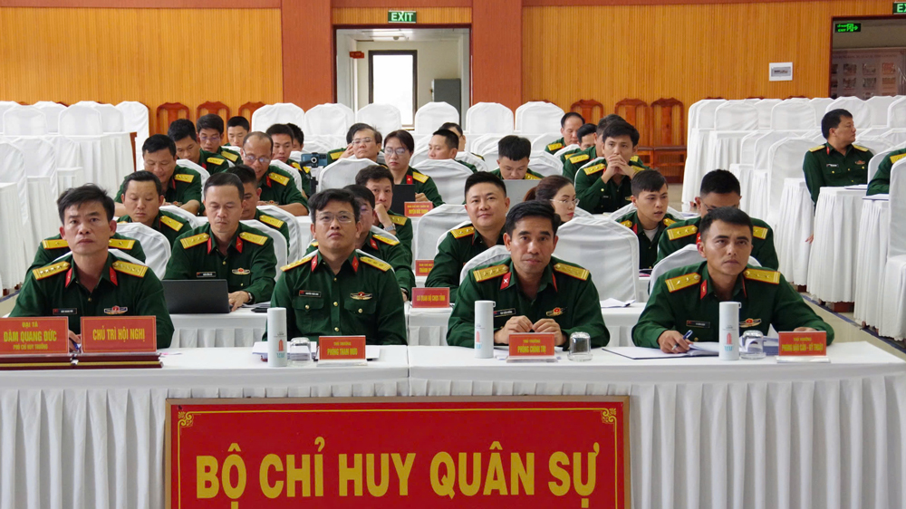 Quân khu 7 tập huấn số hoá hồ sơ