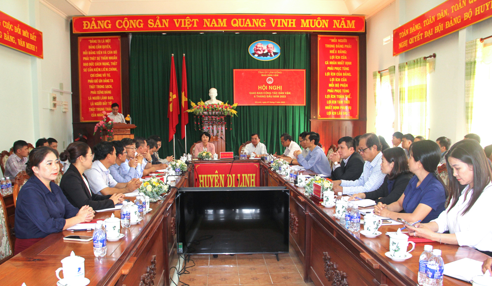 Công tác dân vận của hệ thống chính trị tiếp tục có nhiều chuyển biến tích cực