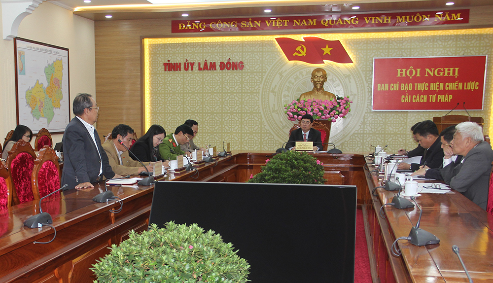 Công tác cải cách tư pháp đạt kết quả khá toàn diện và thiết thực