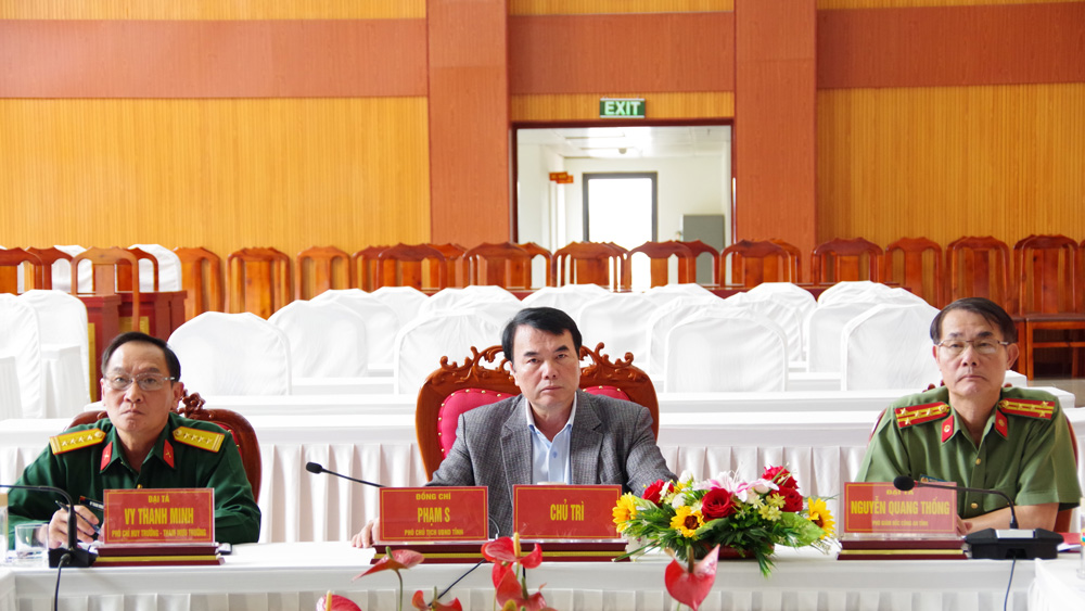 Quân đội và Công an phối hợp hiệu quả trong đảm bảo an ninh trật tự trên địa bàn tỉnh