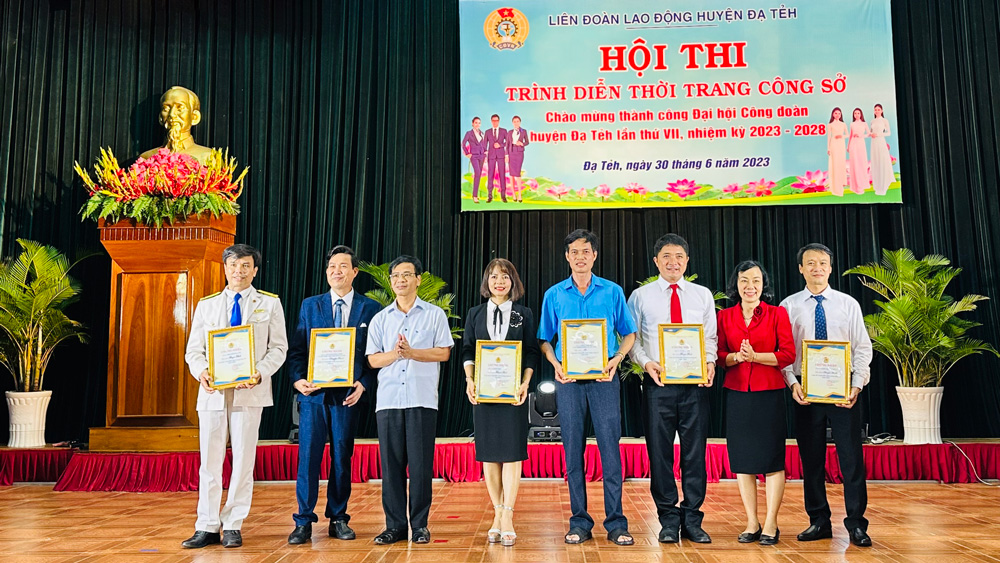 Đạ Tẻh: Tổ chức hoạt động chào mừng thành công Đại hội Công đoàn huyện lần thứ VII