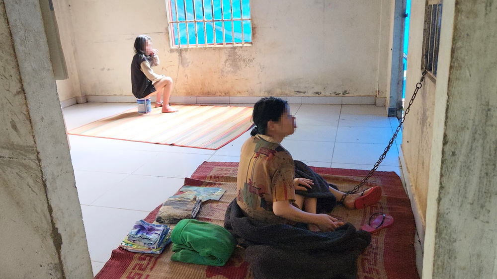 Đảm bảo điều kiện sống tốt cho 3 người phụ nữ bị tâm thần 