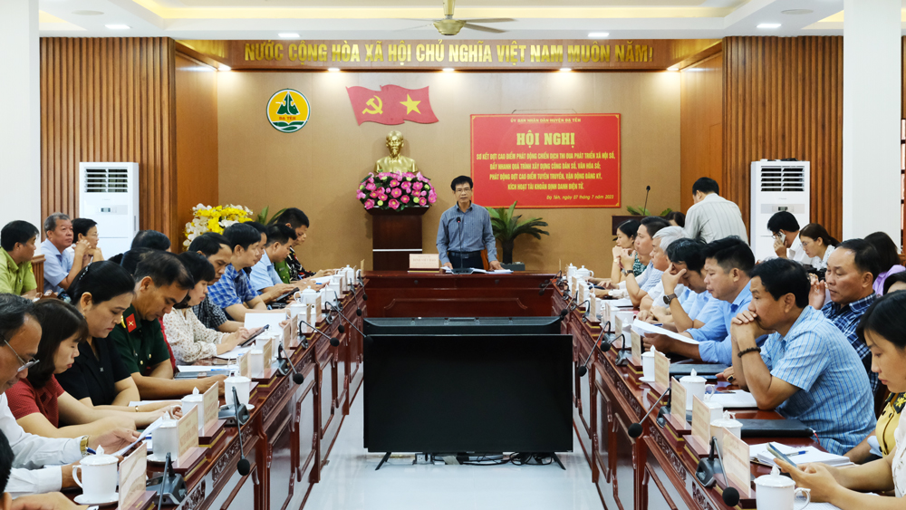 Đạ Tẻh: Đẩy nhanh quá trình xây dựng công dân số