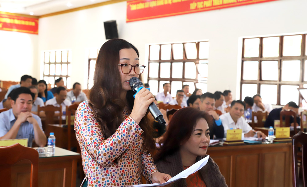 Đại biểu HĐND TP Bảo Lộc khóa VI chất vấn nhiều vấn đề cử tri quan tâm