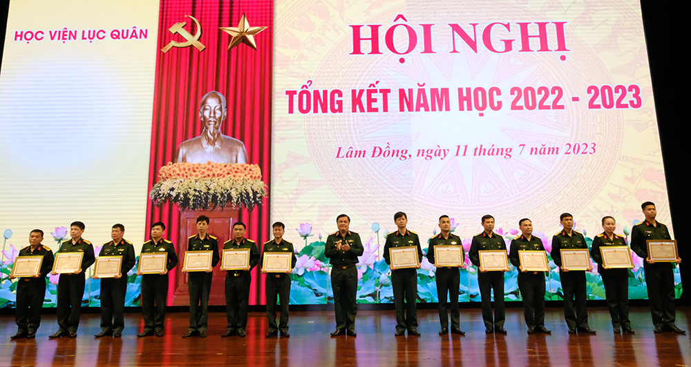 Học viện Lục quân hoàn thành xuất sắc nhiệm vụ năm học 2022 - 2023