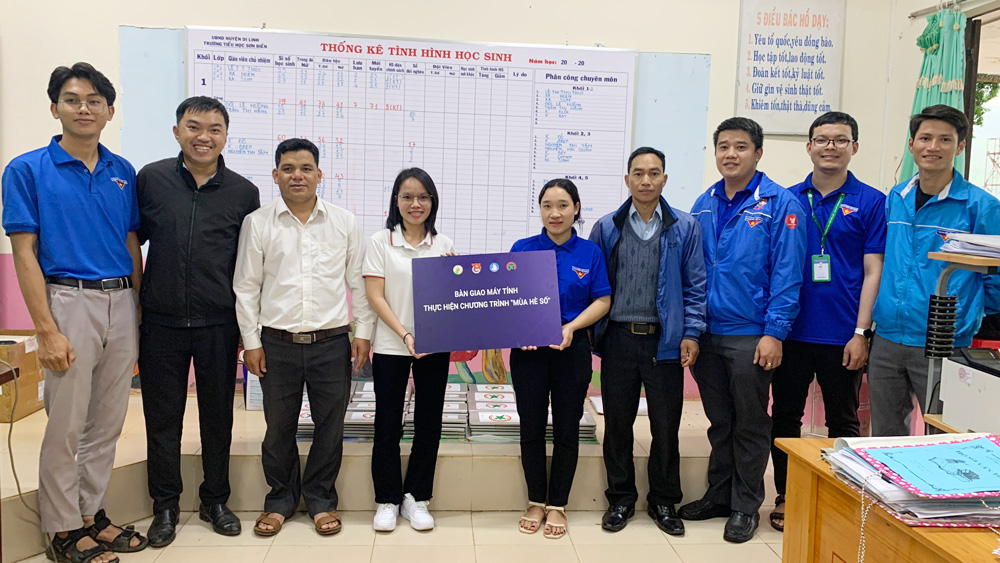 Triển khai Chương trình Mùa hè số tại xã Sơn Điền, huyện Di Linh