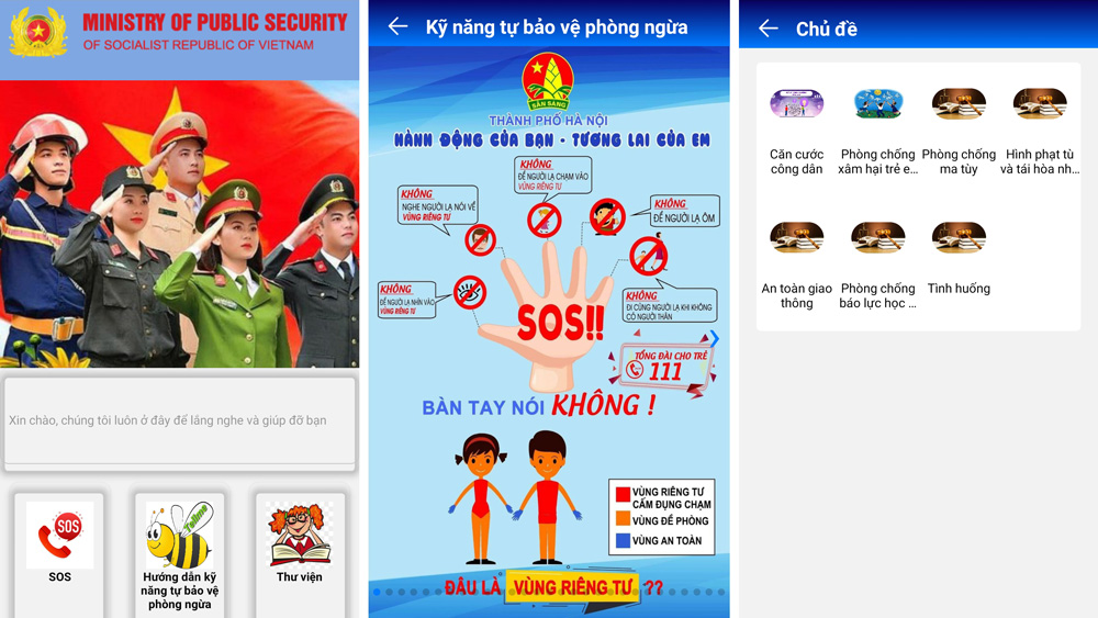 Triển khai ứng dụng phần mềm bảo vệ trẻ em