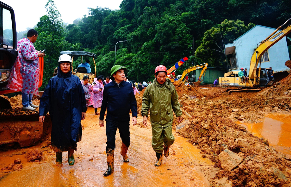 Thông cáo báo chí về vụ sạt lở đất trên đèo Bảo Lộc 