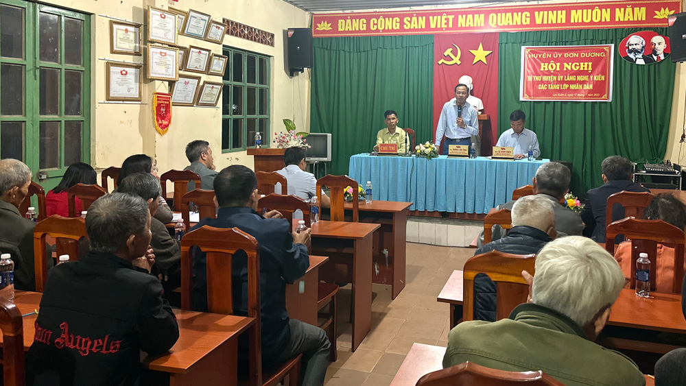Đơn Dương: Chăm lo các vấn đề an sinh xã hội cho từng hộ dân, người yếu thế