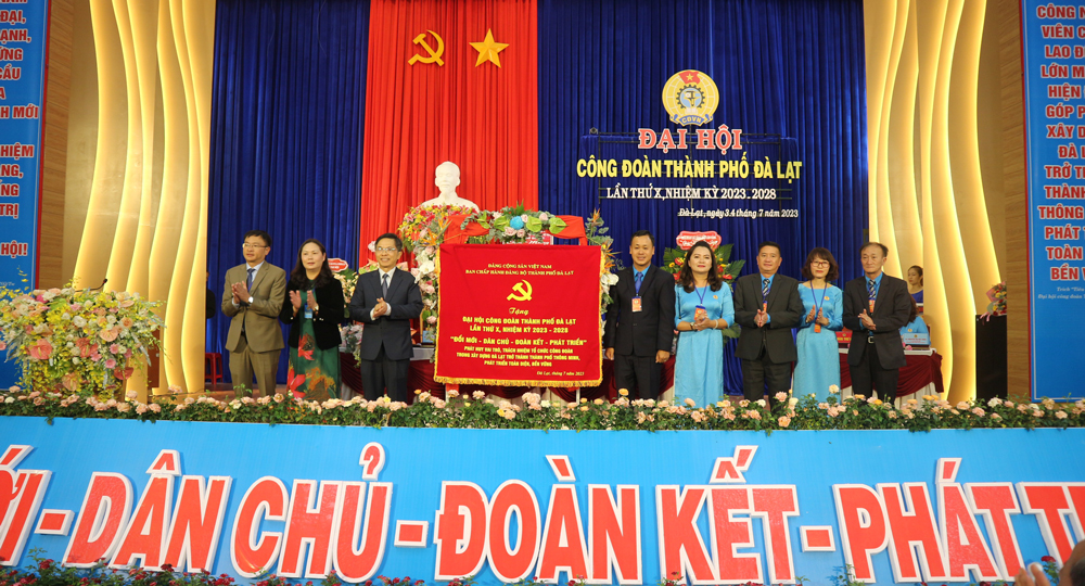 Đại hội Công đoàn thành phố Đà Lạt lần thứ X