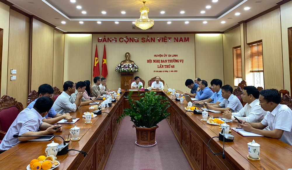 Di Linh: Đánh giá việc điều động, luân chuyển cán bộ