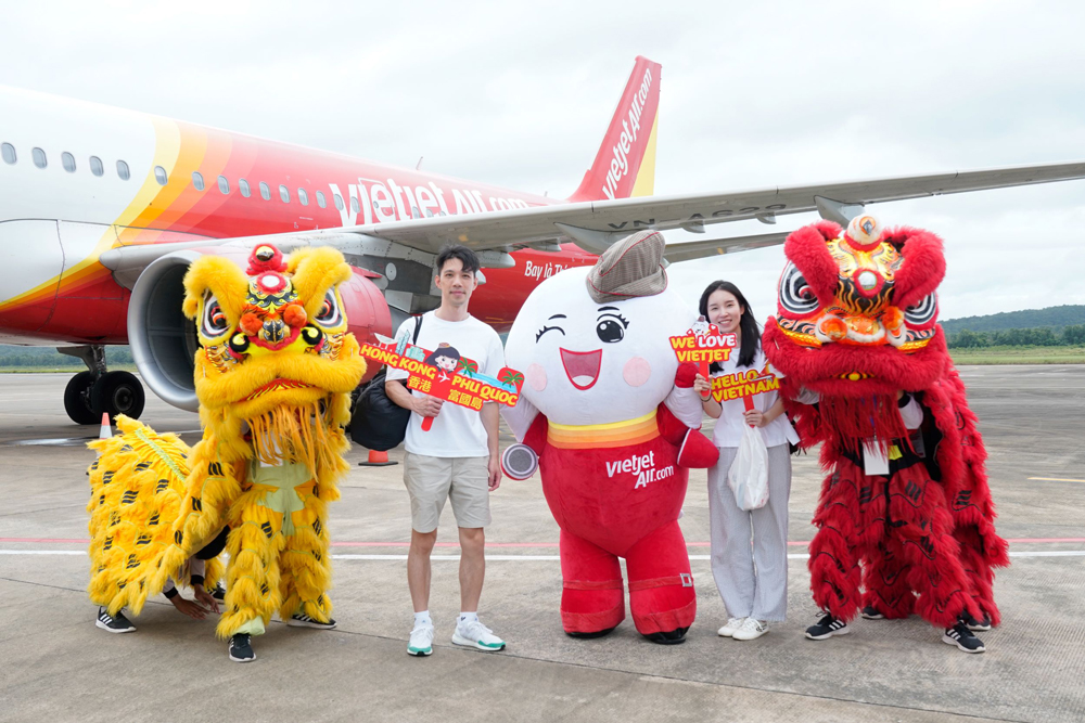 Đừng bỏ lỡ cơ hội bay thẳng Phú Quốc, Đà Nẵng tới Hồng Kông cùng Vietjet