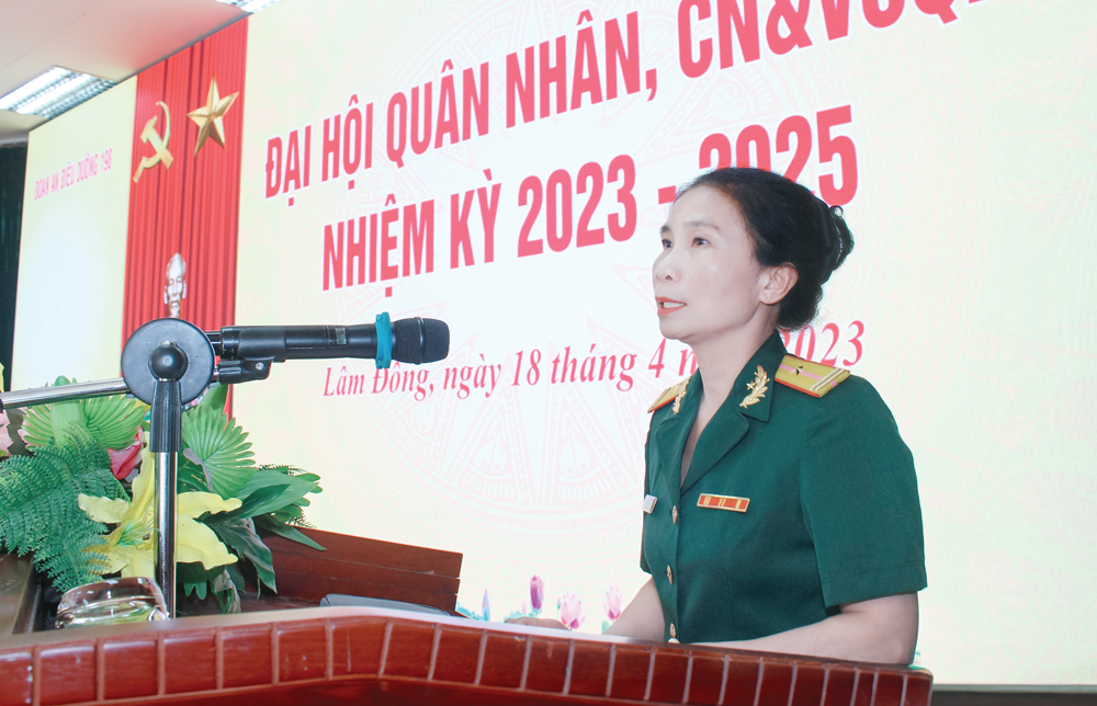 Nữ cán bộ cần mẫn, tận tụy ở Đoàn An điều dưỡng