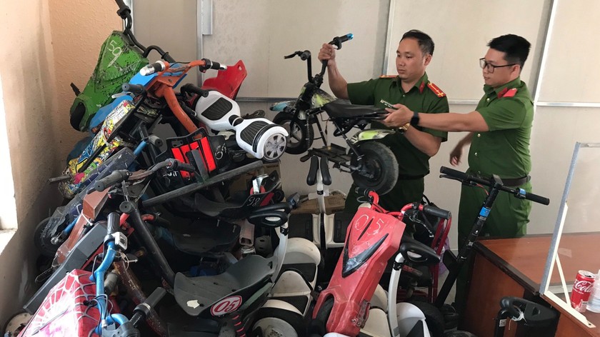 Đà Lạt: Thu giữ nhiều xe điện không rõ nguồn gốc, xuất xứ