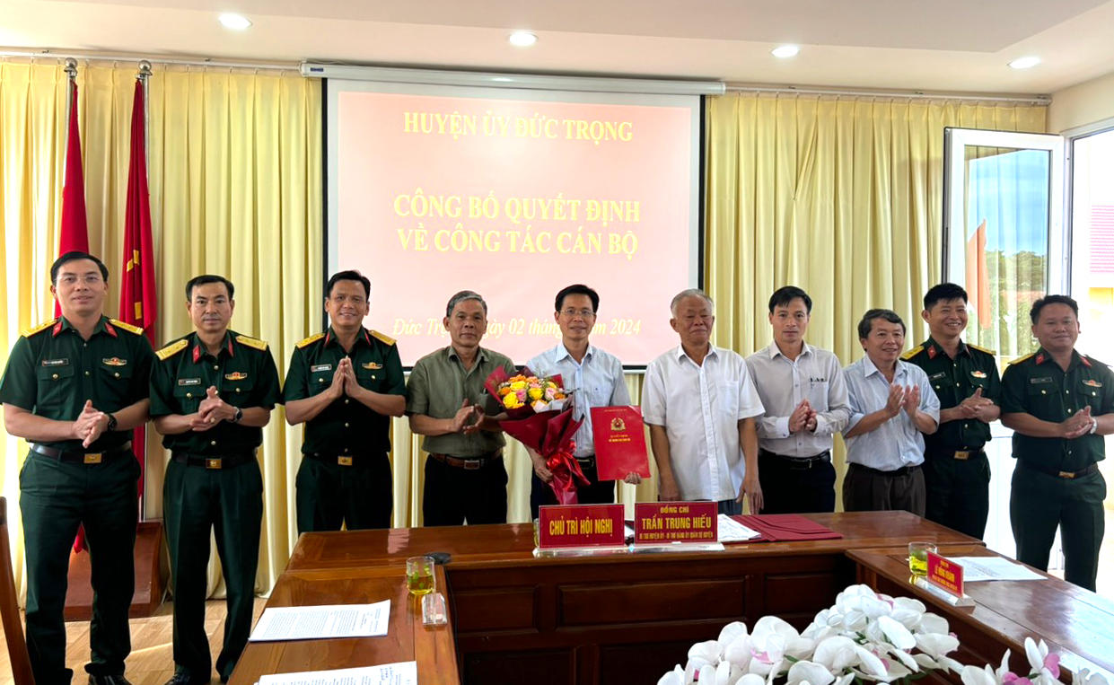 Đảng ủy Quân sự huyện Đức Trọng triển khai nhiều nhiệm vụ trọng tâm