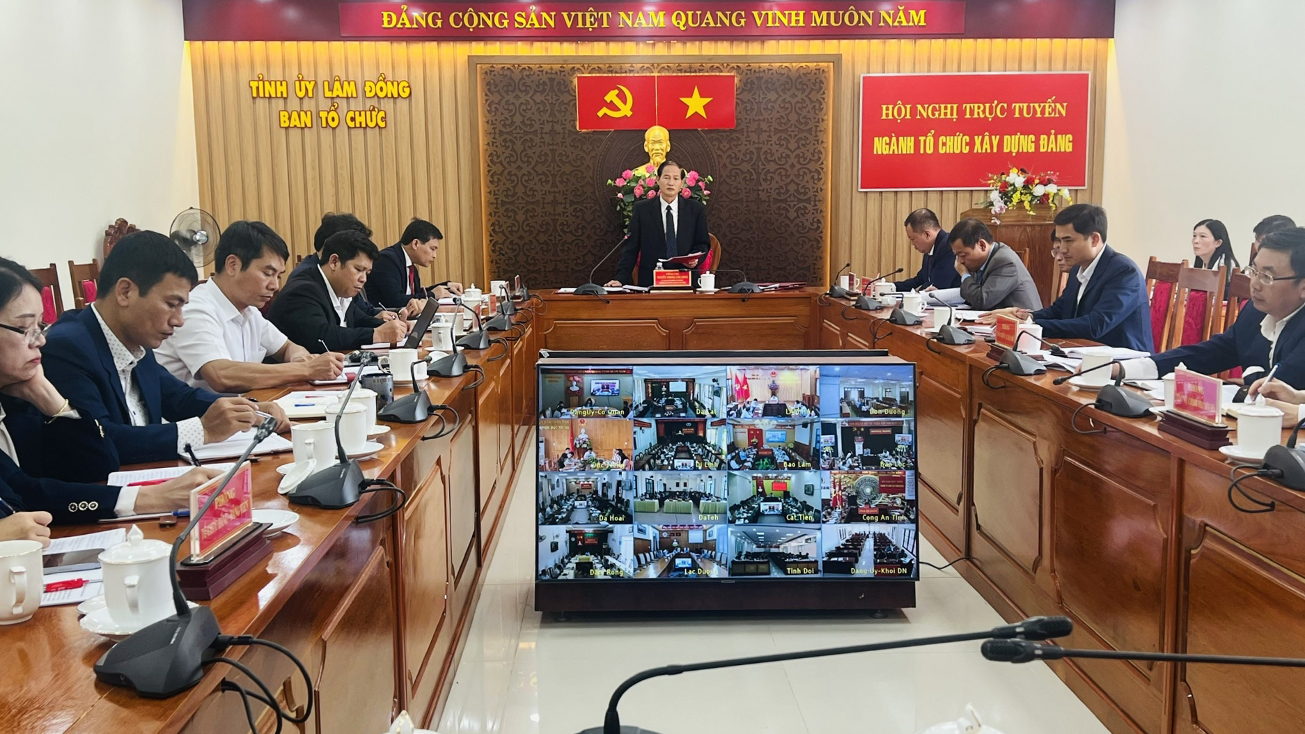Ngành Tổ chức Xây dựng Đảng sơ kết 6 tháng đầu năm