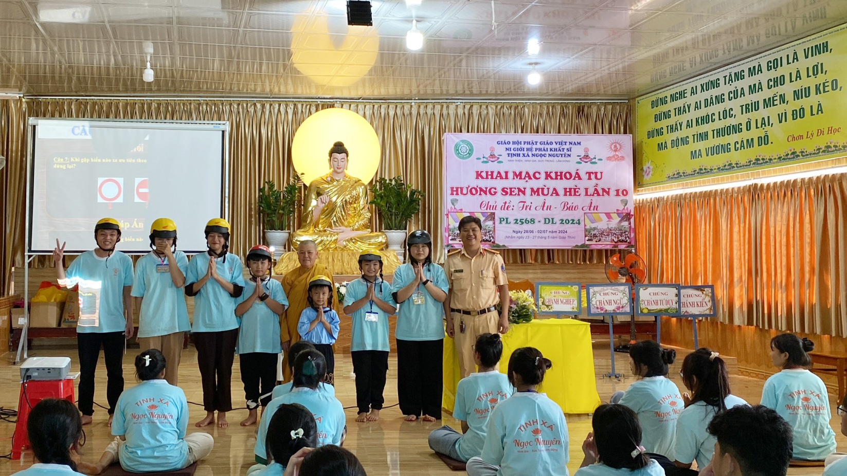 Đức Trọng: Tuyên truyền về an toàn giao thông cho hơn 200 học sinh