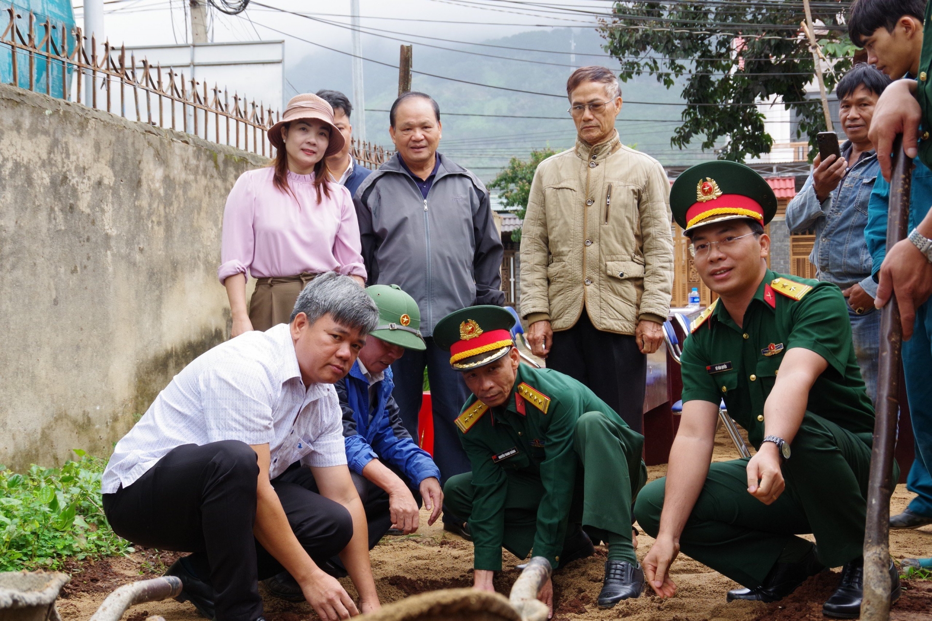 Bộ Chỉ huy Quân sự tỉnh khởi công xây dựng nhà Tình nghĩa Quân – Dân