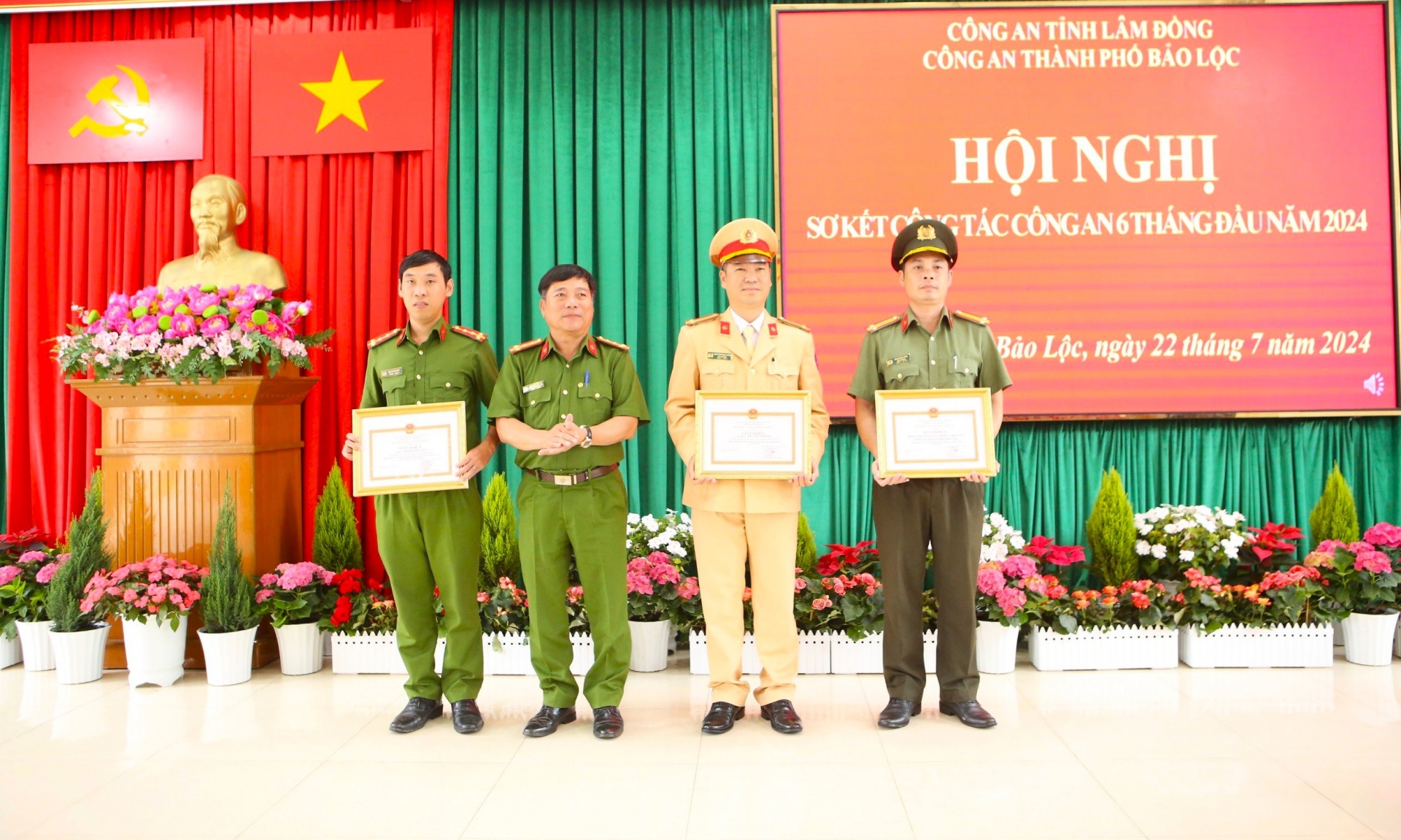 Công an TP Bảo Lộc làm tốt công tác giữ vững an ninh trật tự trên địa bàn