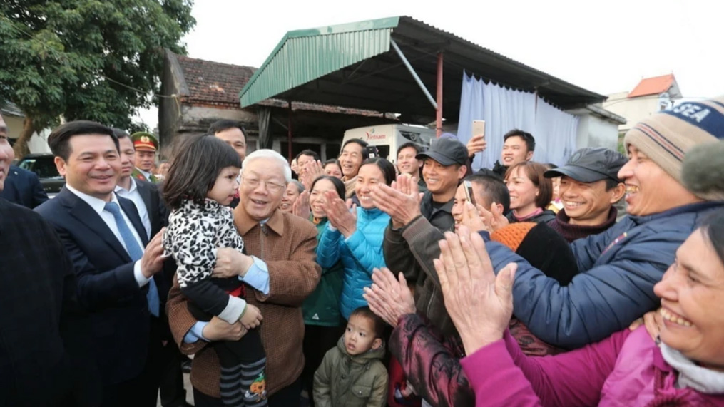 Tổng Bí thư Nguyễn Phú Trọng - Nhà lãnh đạo được nhân dân yêu mến