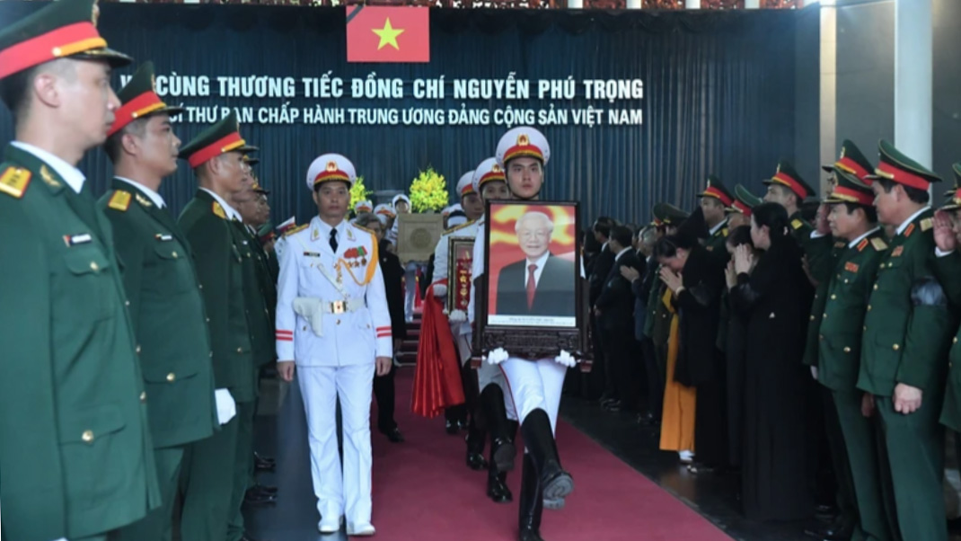 Trực tiếp Lễ truy điệu và Lễ an táng Tổng Bí thư Nguyễn Phú Trọng