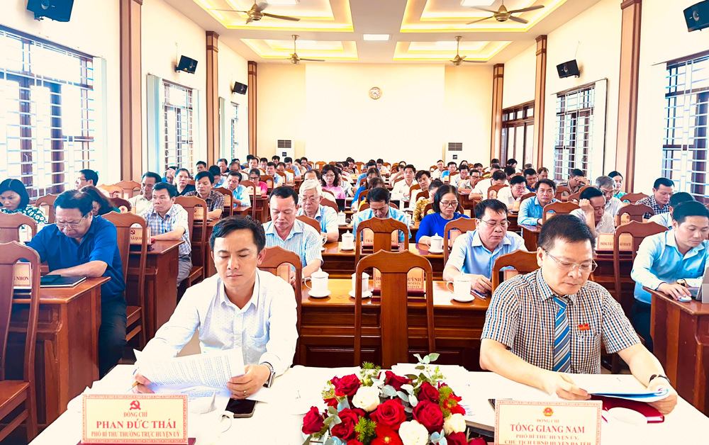 HĐND huyện Đạ Tẻh khoá VIII tổ chức kỳ họp thường lệ giữa năm 2024