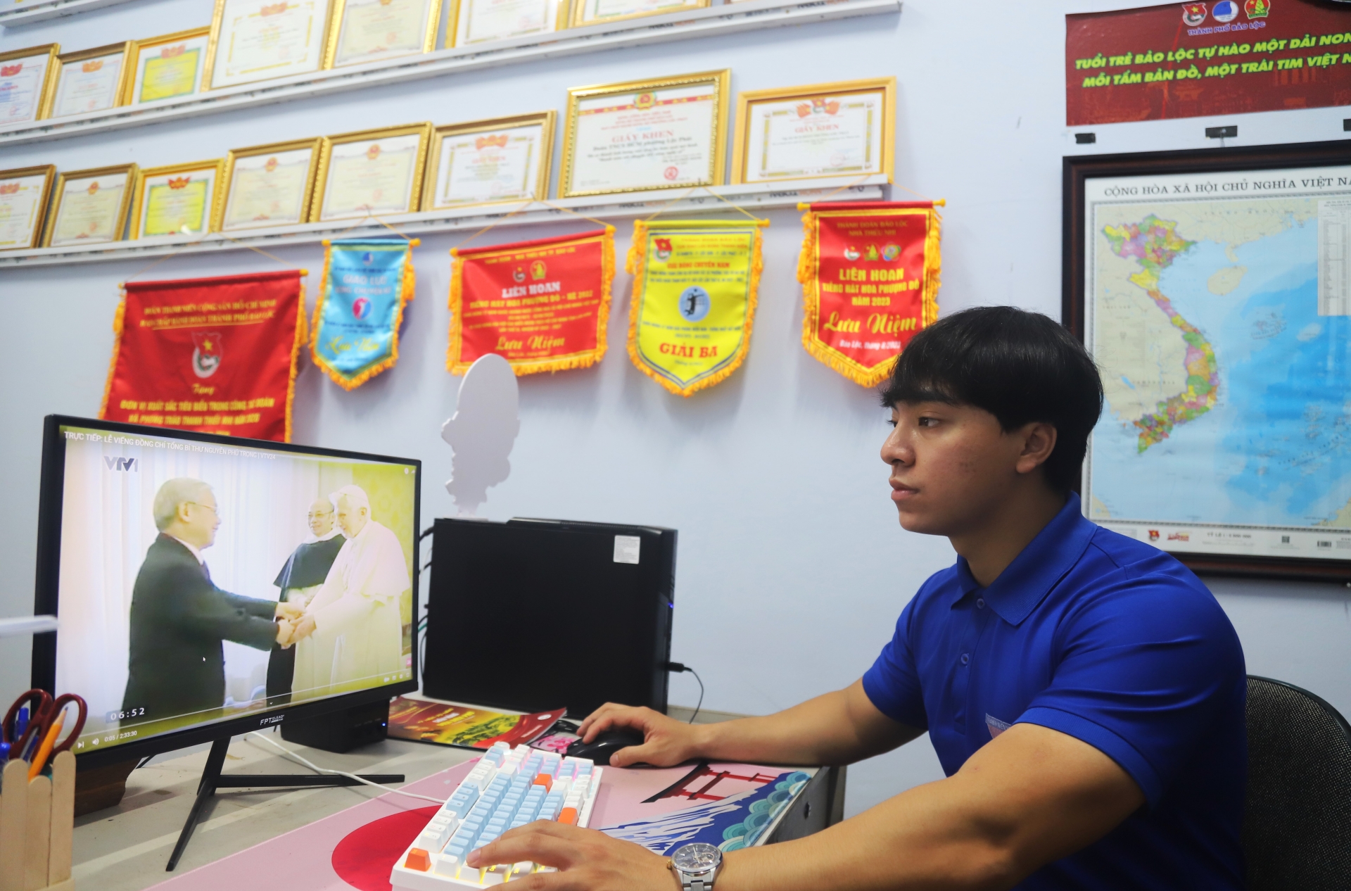 Đồng bào Công giáo tại Bảo Lộc tiếc thương Tổng Bí thư Nguyễn Phú Trọng