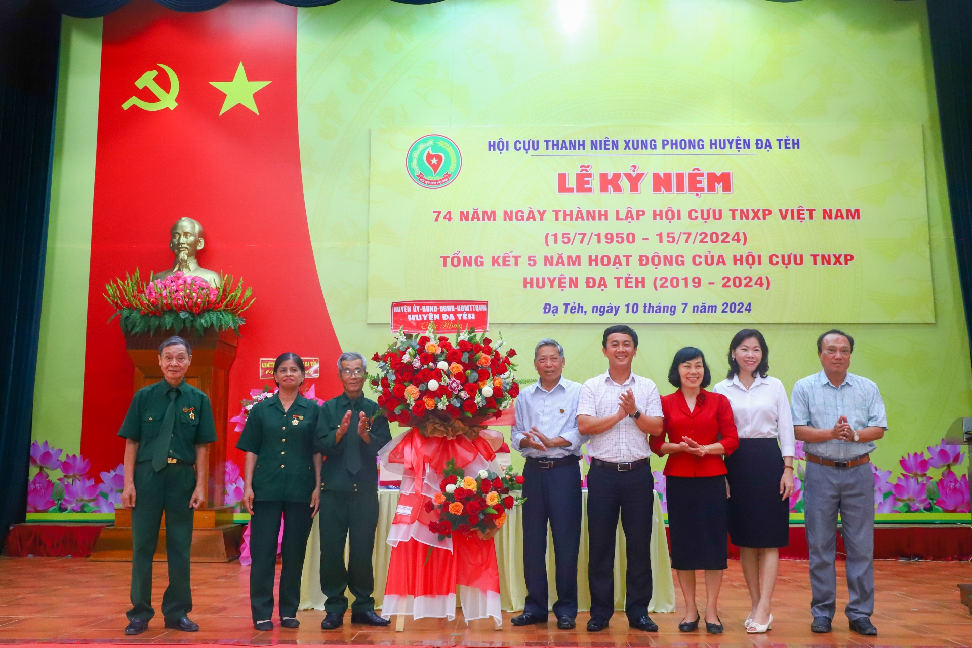 Hội Cựu Thanh niên xung phong Đạ Tẻh vượt qua khó khăn, xây dựng hội ngày càng phát triển