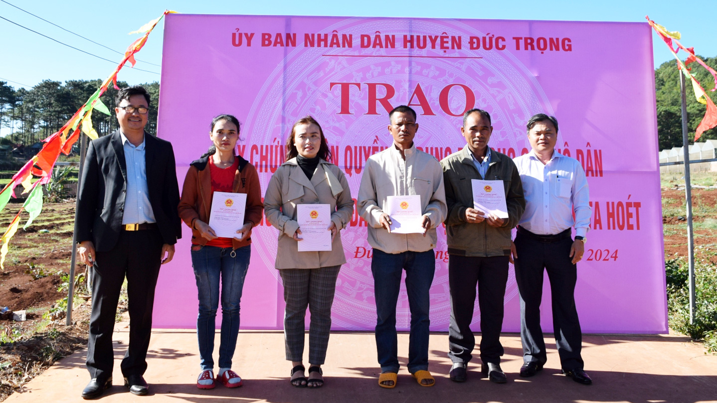 Dự án hồ Ta Hoét: Quan tâm đến chính sách hỗ trợ và tái định canh cho người dân